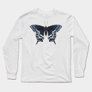 Black swallowtail Long Sleeve T-Shirt